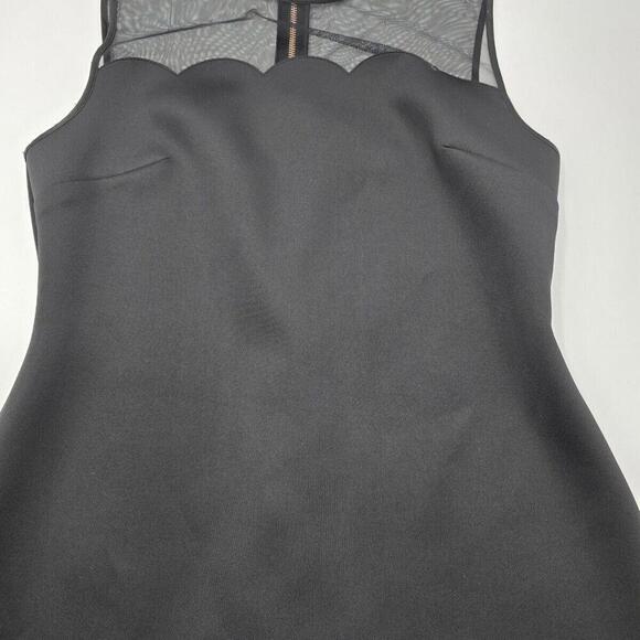 Ted‎ Baker London Womens Sheer Black Dress 4 (MT-176) - Picture 9 of 14